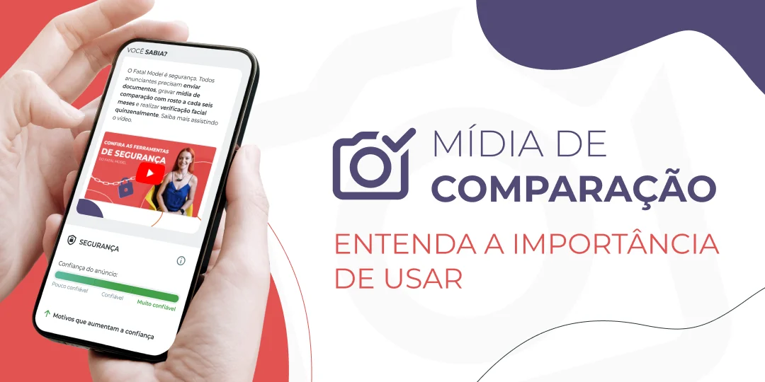 Fatal Model mídias de comparação geram segurança