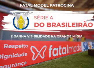 Imagem da postagem Fatal Model estreia como patrocinador do Brasileirão Série A e ganha visibilidade na grande mídia