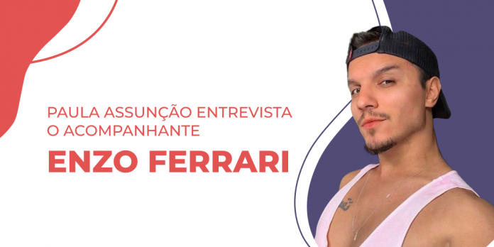 Paula Assunção entrevista o acompanhantes Enzo Ferrari