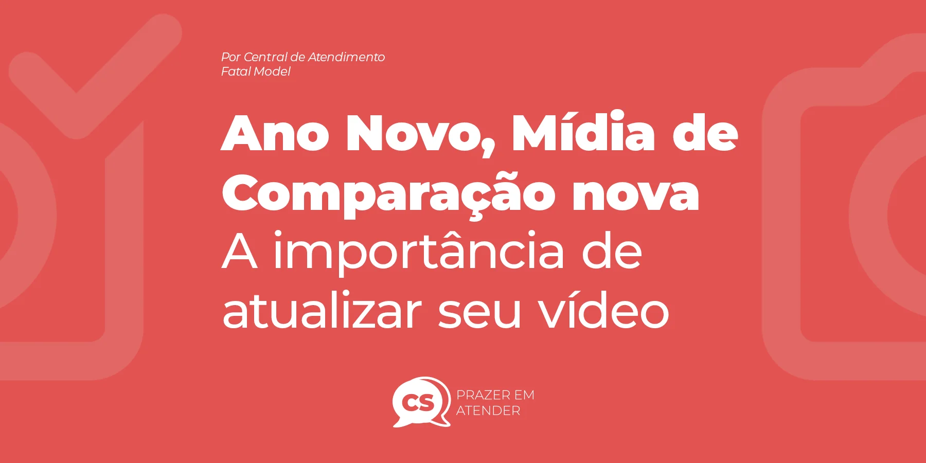 atualize sua mídia de comparação