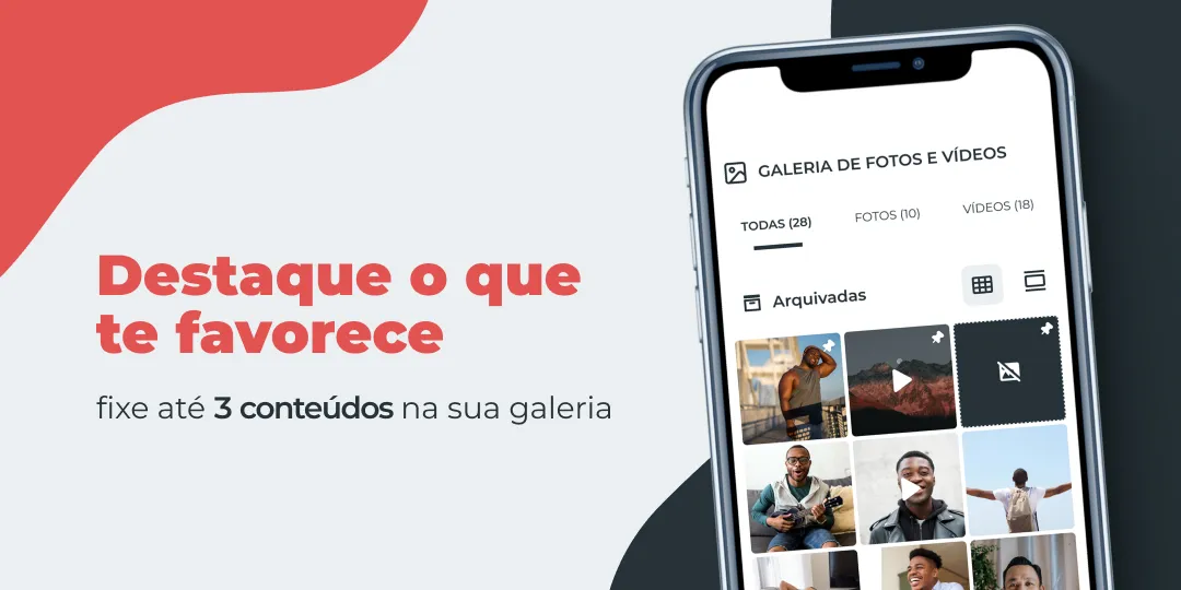 agora é possível fixar publicações no seu perfil do fatal model