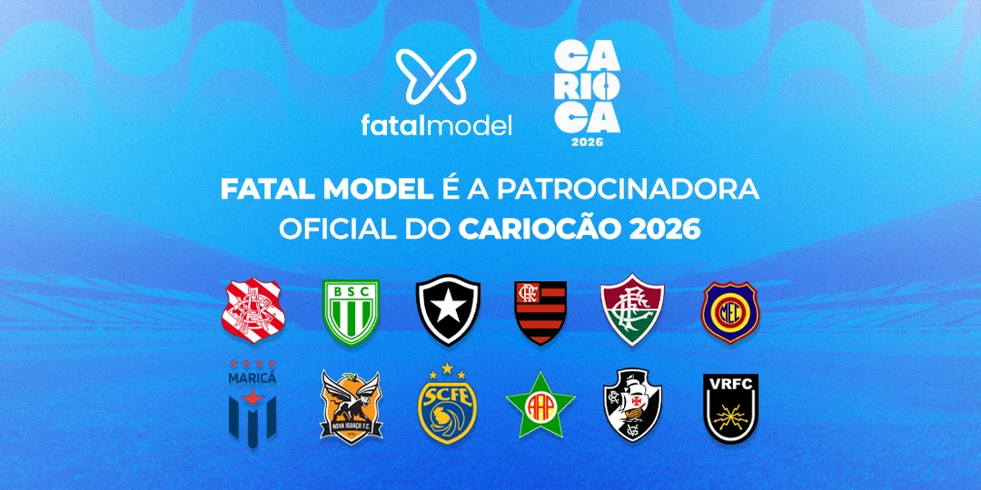 Fatal Model é patrocinadora do Campeonato Carioca 2026.